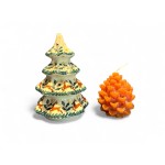 H03 Bunzlau Kerstboom 16,5 cm 1485 Kerst